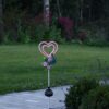 Solcellsdekoration Linny Heart 77cm